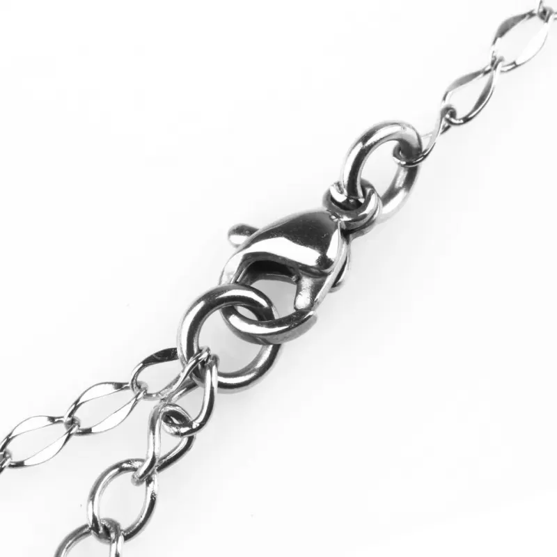 Женский кулон на цепочке в форме пера из галиотиса c фианитами Everiot Select select LNS-2137