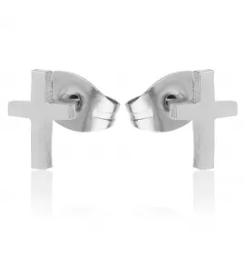 Серьги-гвоздики c крестами из стали Soul Stories SE-LL-0008-ST
