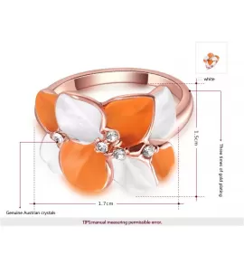 Кольцо ROZI RG-93210 с лепестками