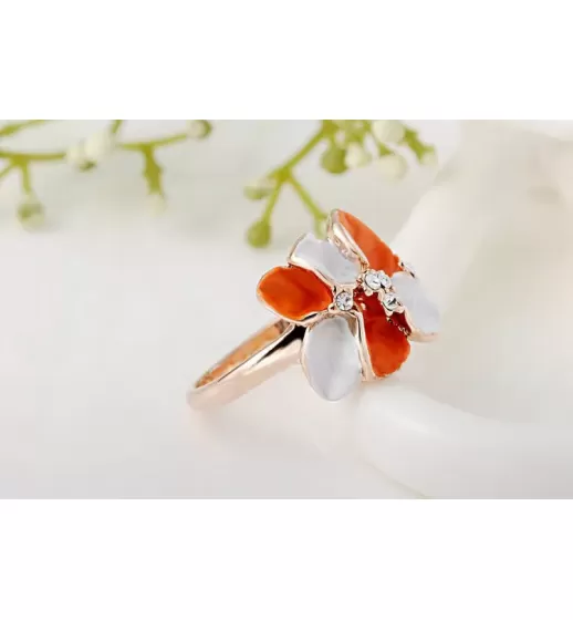 Кольцо ROZI RG-93210 с лепестками