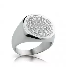 Мужской перстень из стали RSS-7388-ST