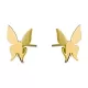 Женские серьги-гвоздики в форме бабочек Everiot AAB-303ESS из стали