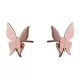 Женские серьги-гвоздики в форме бабочек Everiot AAB-303ESS из стали