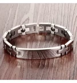 Браслет из стали Everiot SB-XP-15289 с пластиной для гравировки