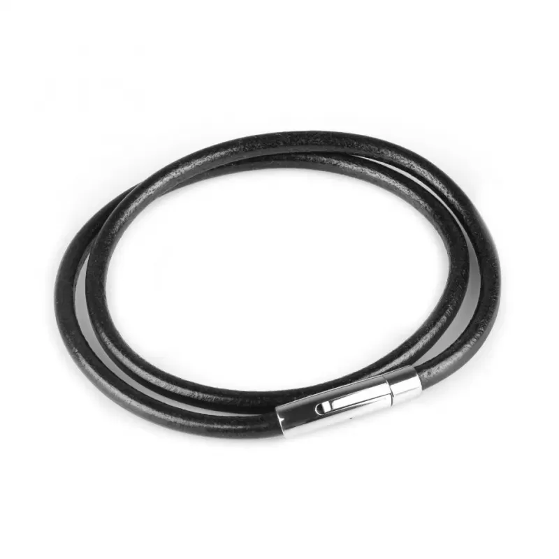 Кожаный шнурок премиум Everiot Select LC-5002 с застежкой из стали