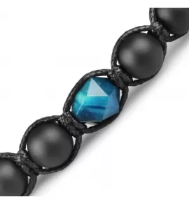 Браслет Шамбала из агата и камня тигровый глаз Everiot Select LNS-2149