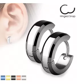 Маленькие серьги-колечки TATIC SSE-010 из стали