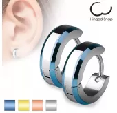 Маленькие серьги-колечки TATIC SSE-010 из стали