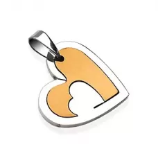 Кулон в форме сердца TATIC SSP-7346