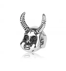 Мужской перстень череп демона TATIC SR-BR-102 из стали