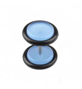 Серьга PiercedFish PGFX светящееся в темноте (имитация плага)