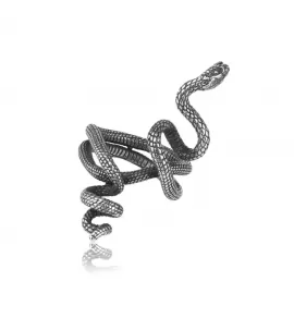 Кольцо из стали TATIC SR-BR-103 в виде змеи