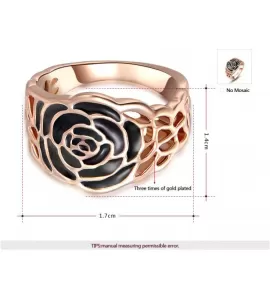 Кольцо ROZI RG-61220 с бутоном розы