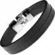 Черный кожаный браслет мужской Everiot BC-MJ-1626 в классическом стиле