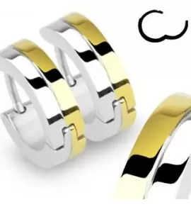 Стальные серьги-кольца TATIC SE2127