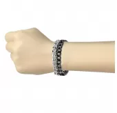Мужской браслет TATIC SSBQ-2369 из стали в виде двух цепей