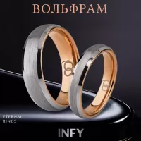 Кольцо из карбида вольфрама INFY RTG-3324-STRD
