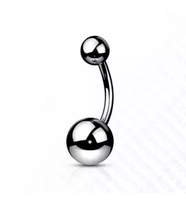 Серьга банан для пирсинга пупка Pirslab T23N01 из титана