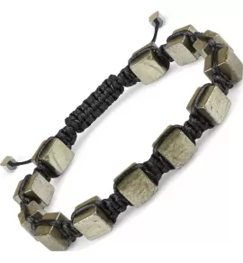 Мужской браслет Шамбала Everiot Select LNS-0278 из пирита