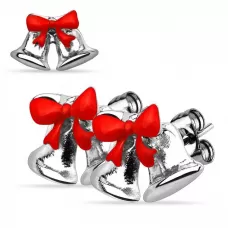 Серьги-гвоздики TATIC EBX01-ST из стали, серебристые