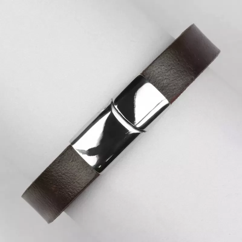 Мужской кожаный браслет Everiot BC-MJ-2011 с узором