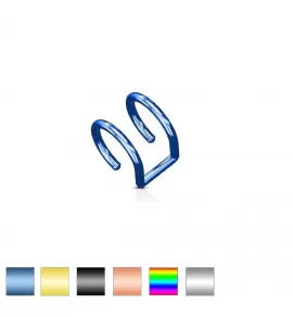 Стальная обманка 9 мм, 11 мм для имитации пирсинга губ, хряща уха Everiot RSFXT-MJ-01