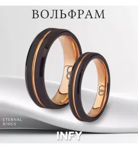 Кольцо из карбида вольфрама INFY RTG-3326-KRD