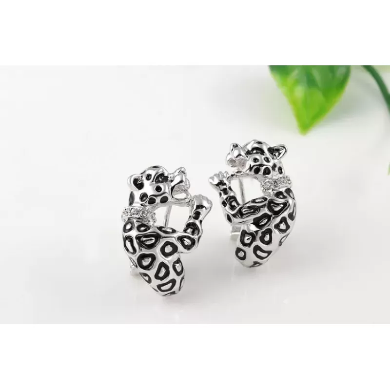 Серьги ROZI RR-01375A в форме гепардов