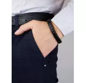 Кожаный браслет мужской Everiot BC-MJ-1639 классический