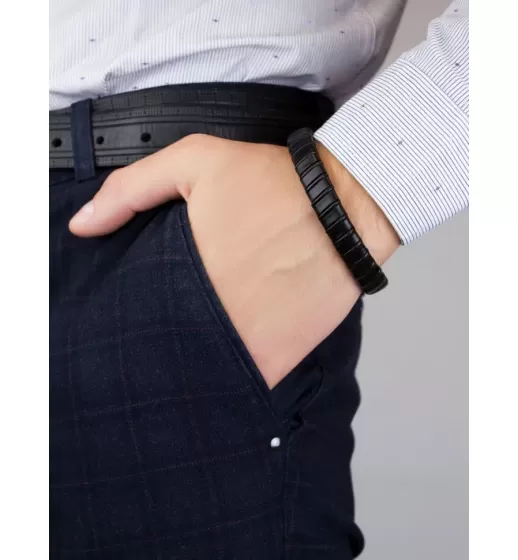 Кожаный браслет мужской Everiot BC-MJ-1639 классический