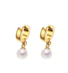 Серьги Everiot SE-XP-1790 золотистые с подвеской