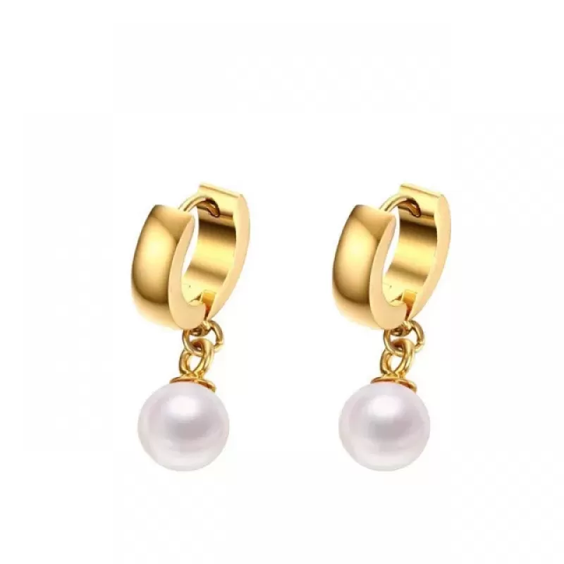 Серьги Everiot SE-XP-1790 золотистые с подвеской