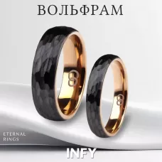 Кольцо из карбида вольфрама INFY RTG-0065-KRD