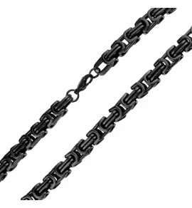 Мужская стальная цепочка Everiot SN-ZS-1816 черная