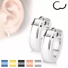 Небольшие серьги кольца TATIC SE2041 стальные