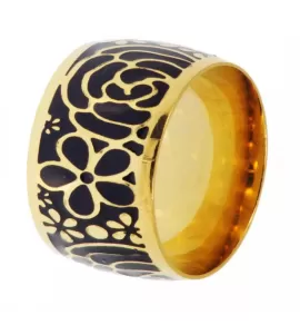 Широкое женкое кольцо Soul Stories R-0229405 с цветочным узором