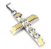 Мужской крест TATIC SSPM-5860 из стали