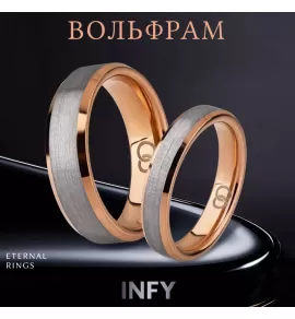 Кольцо из карбида вольфрама INFY RTG-4510-STRD