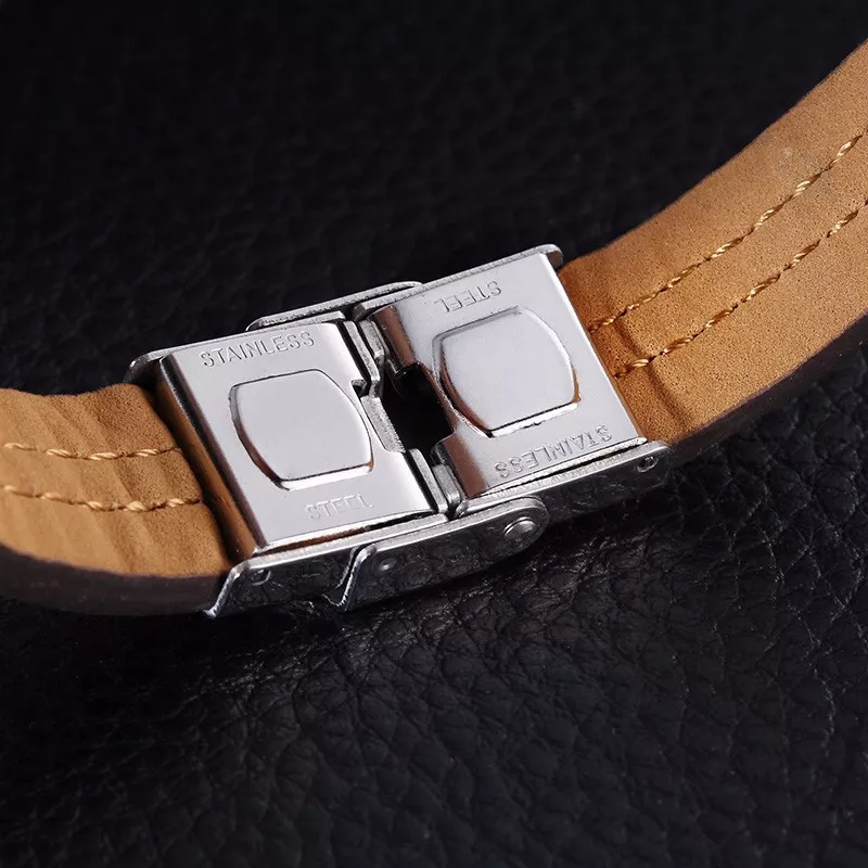 Мужской браслет из экокожи Everiot BC-MJ-15036 с пластиной, крестом и молитвой на испанском / немецком / португальском языке