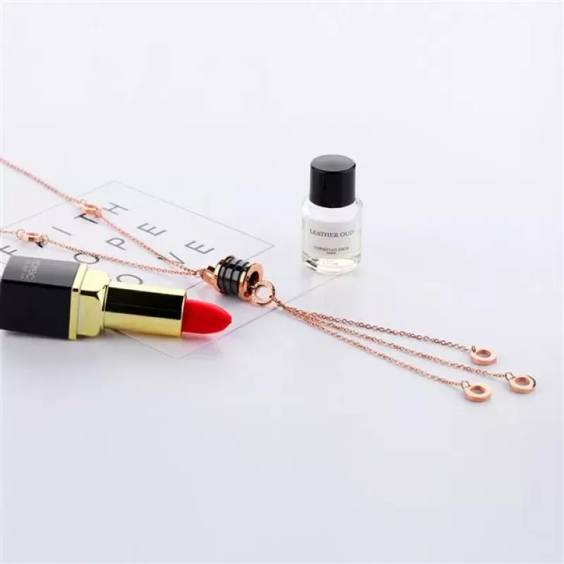 Колье из цепочек Everiot SN-XP-2053 из стали с подвесками