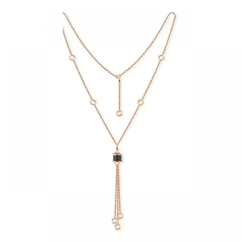 Колье из цепочек Everiot SN-XP-2053 из стали с подвесками