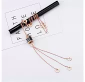 Колье из цепочек Everiot SN-XP-2053 из стали с подвесками