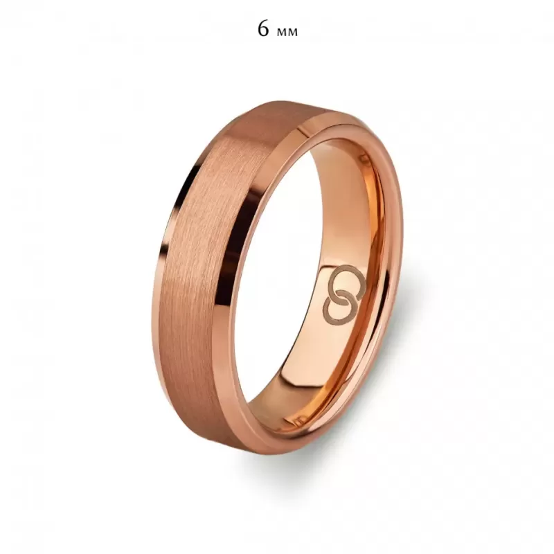 Кольцо из карбида вольфрама INFY RTG-4510-RD