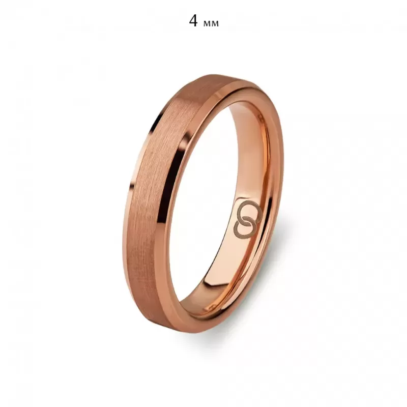 Кольцо из карбида вольфрама INFY RTG-4510-RD