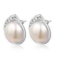 Серьги ROZI RR-02290 с крупной жемчужиной