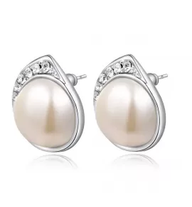 Серьги ROZI RR-02290 с крупной жемчужиной