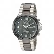 Мужские кварцевые часы из нержавеющей стали Steve Madden SMW198TGU