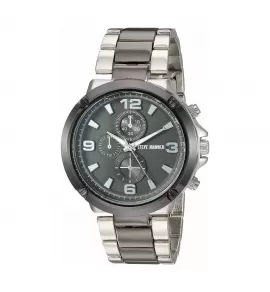 Мужские кварцевые часы из нержавеющей стали Steve Madden SMW198TGU