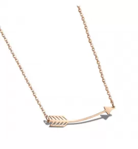 Колье из цепочки с подвеской в форме стрелі Everiot SN-XP-1204 из стали