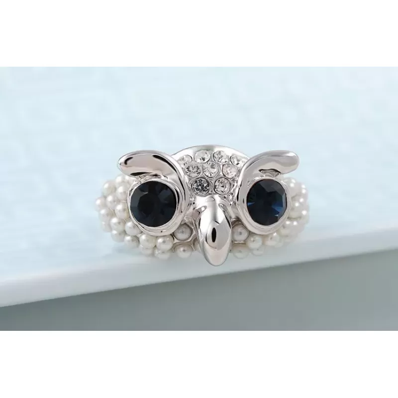 Кольцо ROZI RG-02310A в форме совы